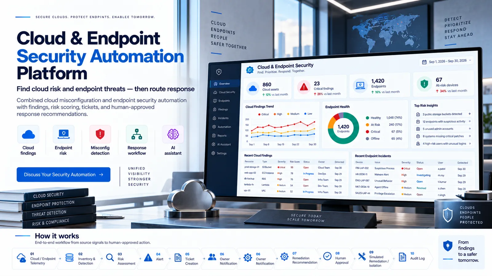 Cloud & Endpoint Security Automation overview
