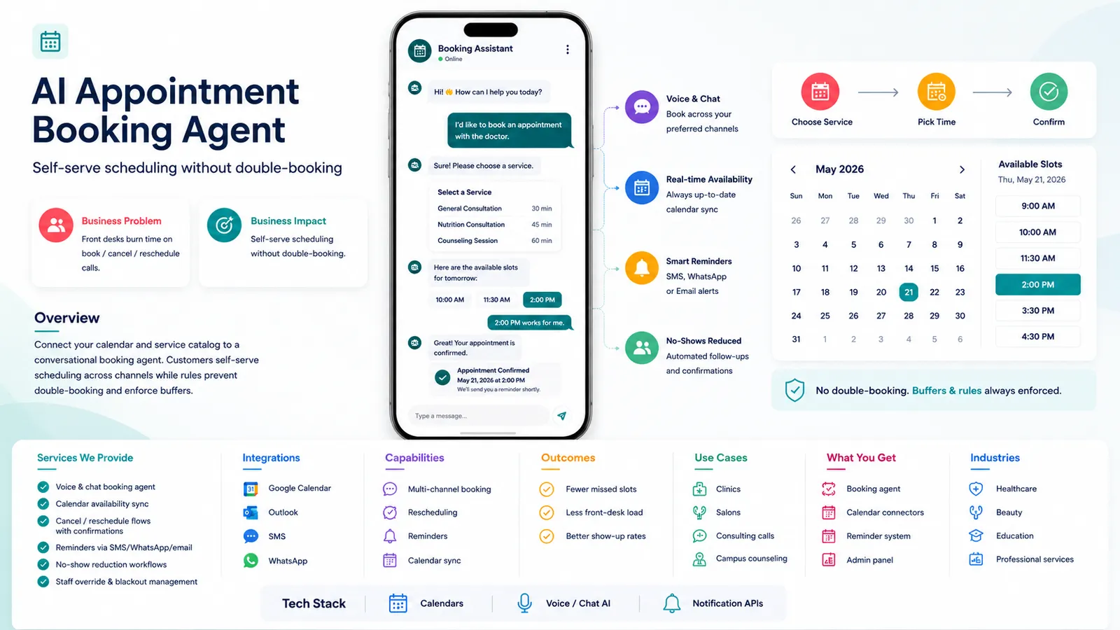 AI Appointment Booking Agent